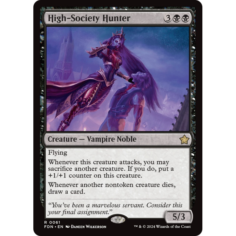 High-Society Hunter [Foundations]