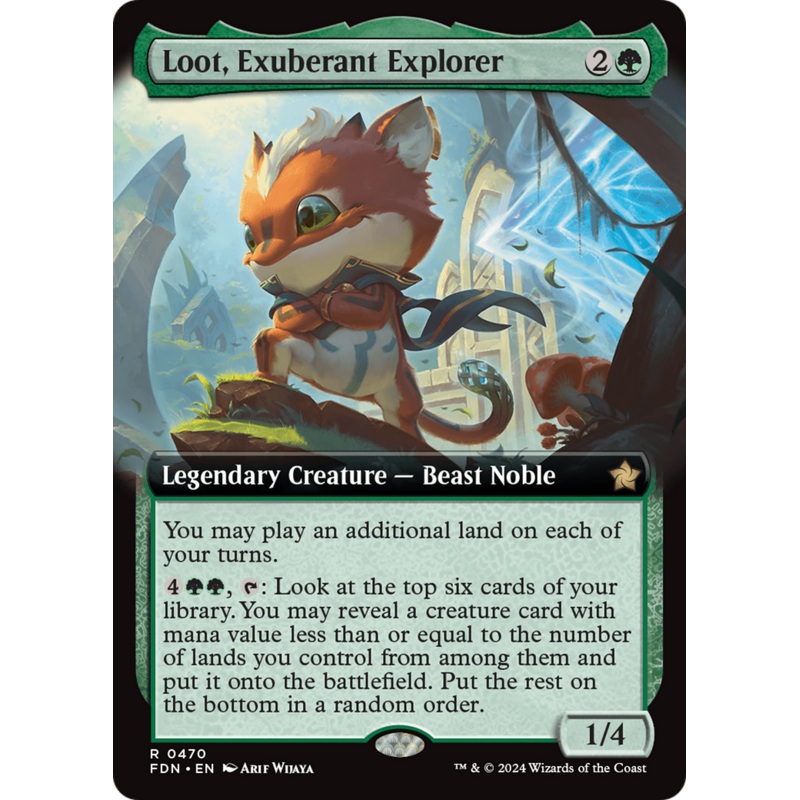 Loot, Exuberant Explorer (Extended Art) [Foundations]