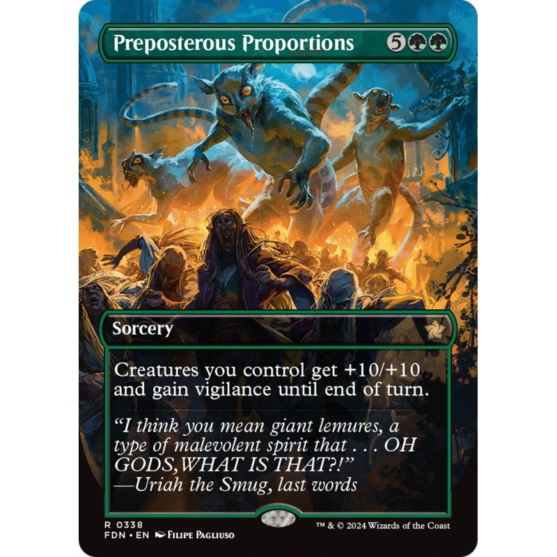 Preposterous Proportions (Borderless) [Foundations]