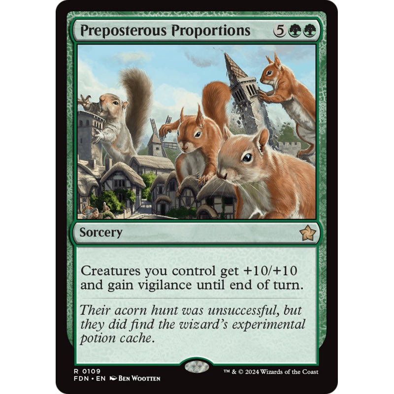 Preposterous Proportions [Foundations]