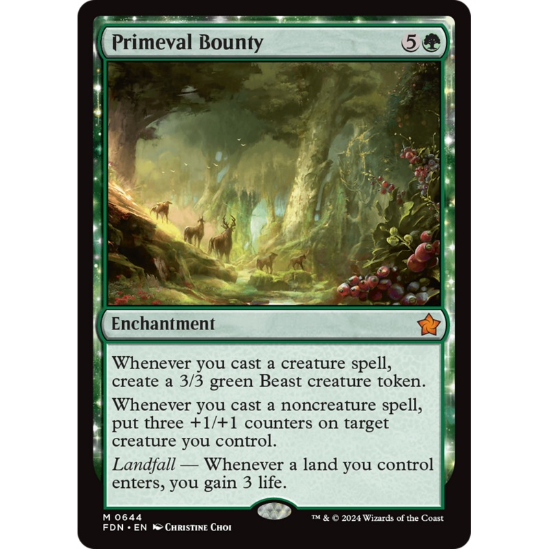 Primeval Bounty [Foundations]