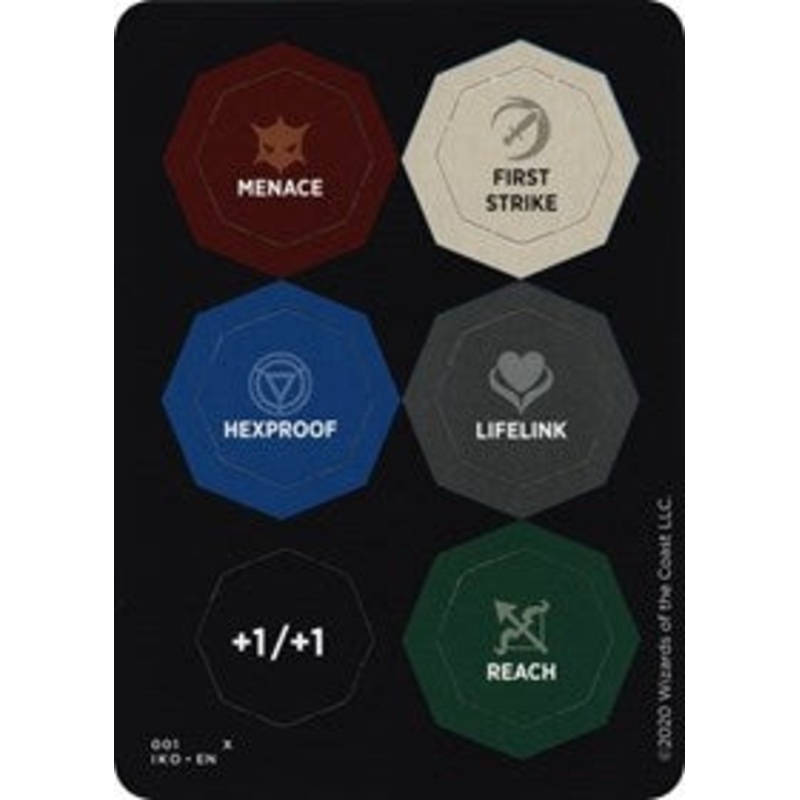 Punch Card Token (001 // 002) [Ikoria: Lair of Behemoths Tokens]