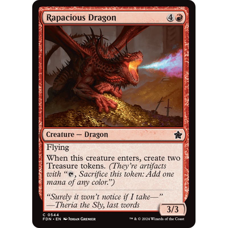 Rapacious Dragon [Foundations]