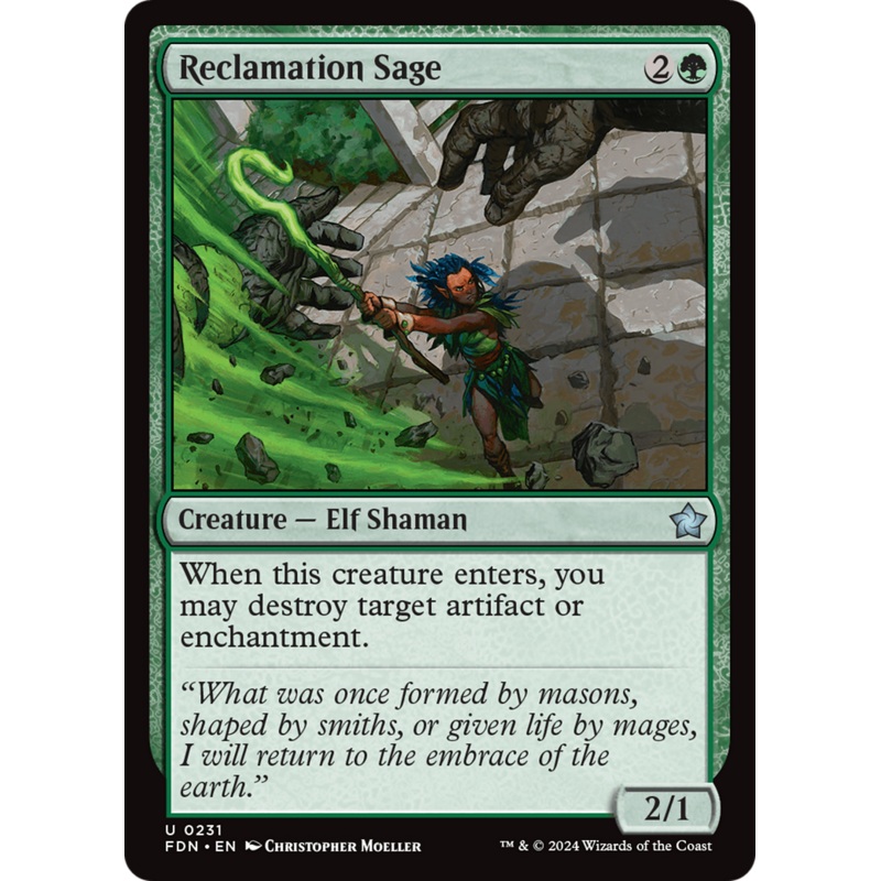 Reclamation Sage [Foundations]