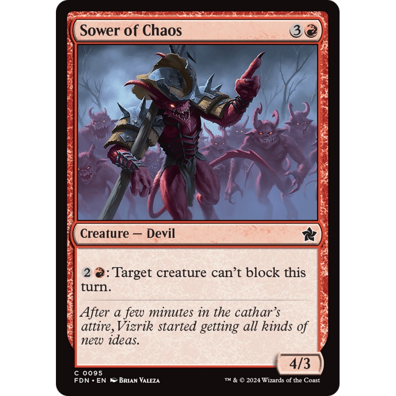 Sower of Chaos [Foundations]