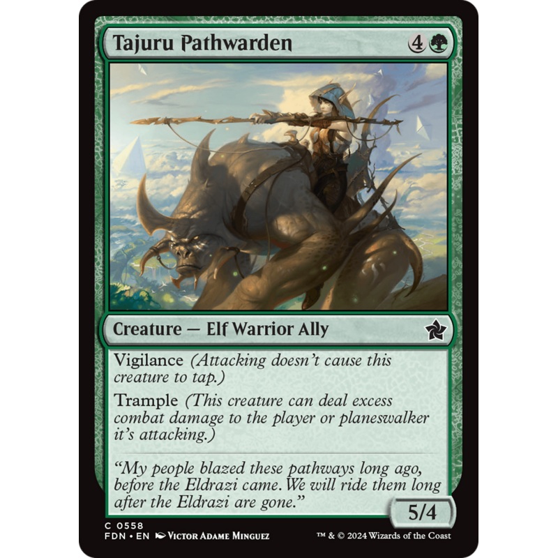 Tajuru Pathwarden [Foundations]