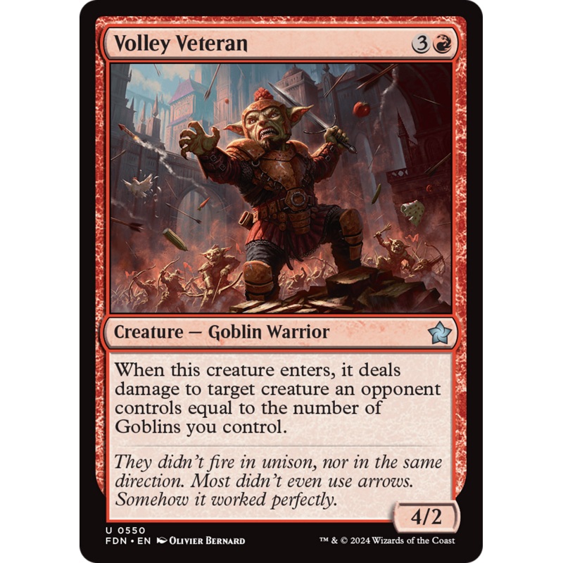 Volley Veteran [Foundations]