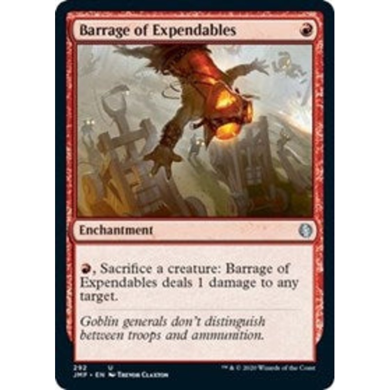 Barrage of Expendables [Jumpstart]
