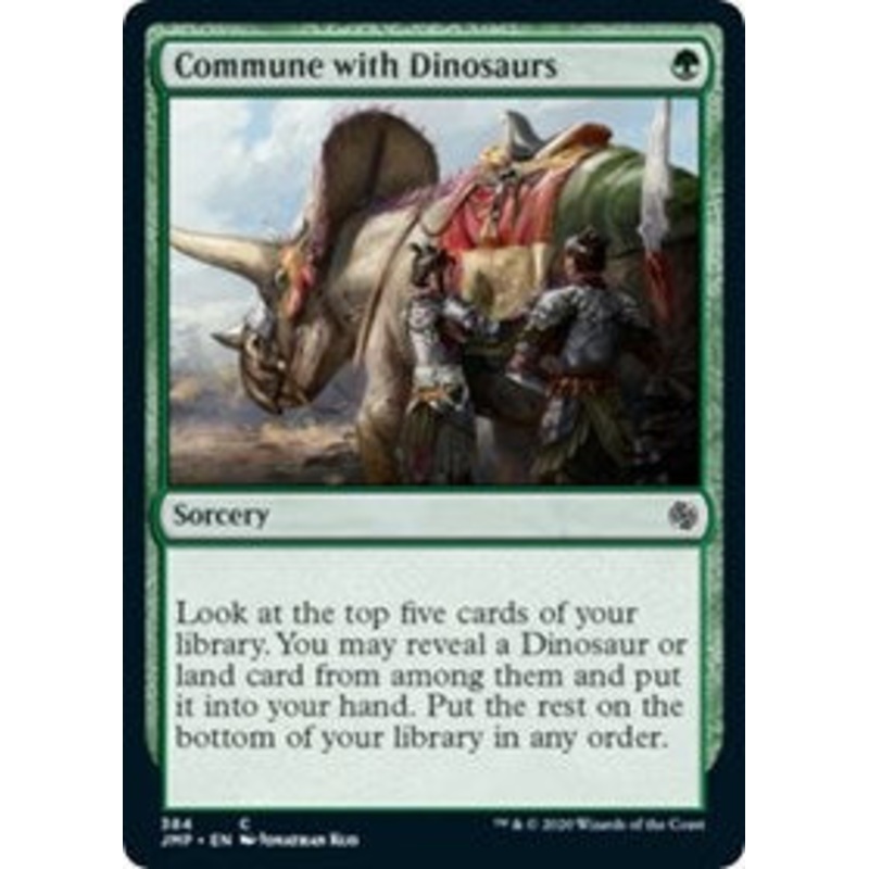 Commune with Dinosaurs [Jumpstart]