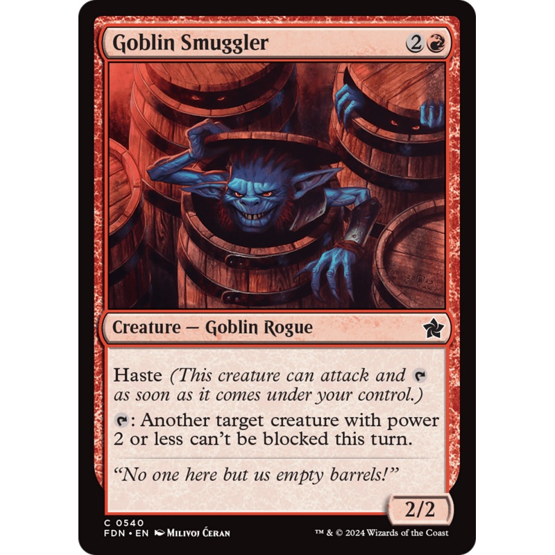 Goblin Smuggler [Foundations]