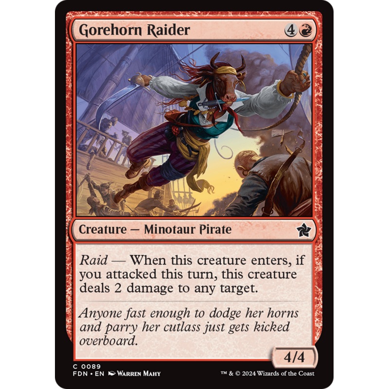 Gorehorn Raider [Foundations]