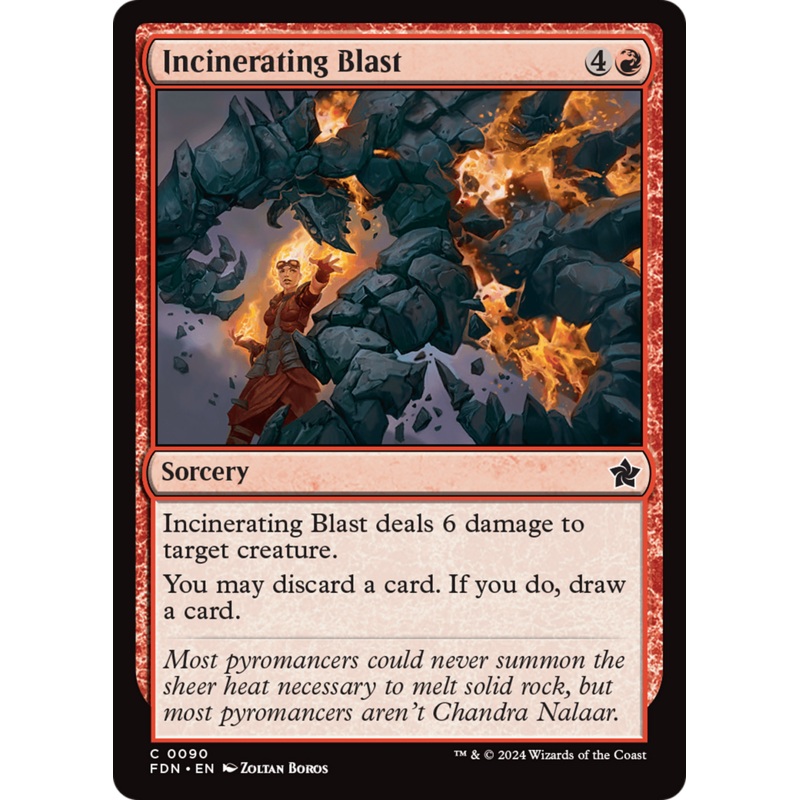 Incinerating Blast [Foundations]