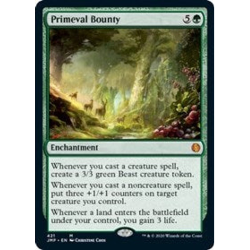 Primeval Bounty [Jumpstart]