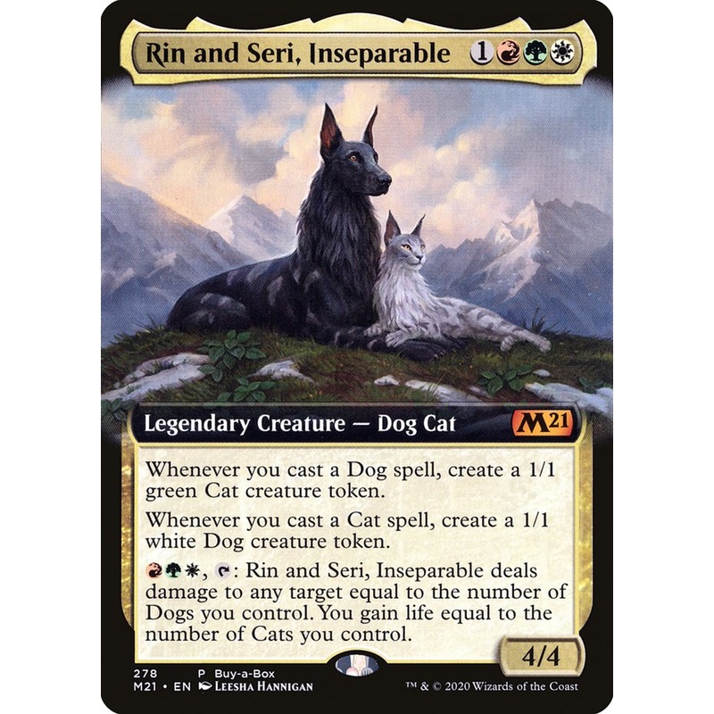 Rin and Seri, Inseparable (Buy-A-Box) [Core Set 2021]