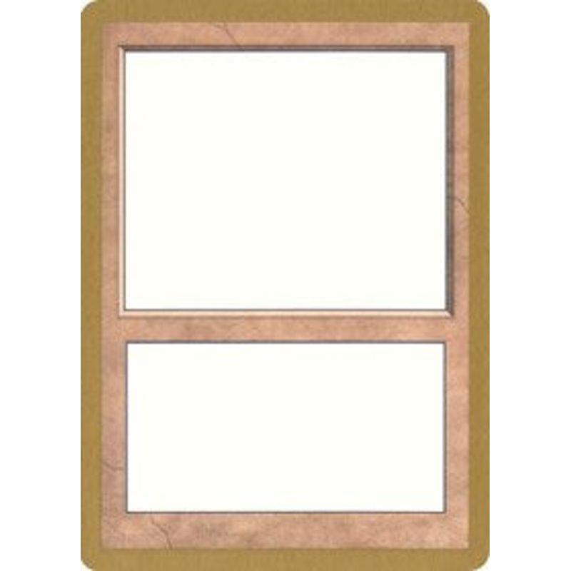1998 World Championship Blank Card [World Championship Decks 1998]
