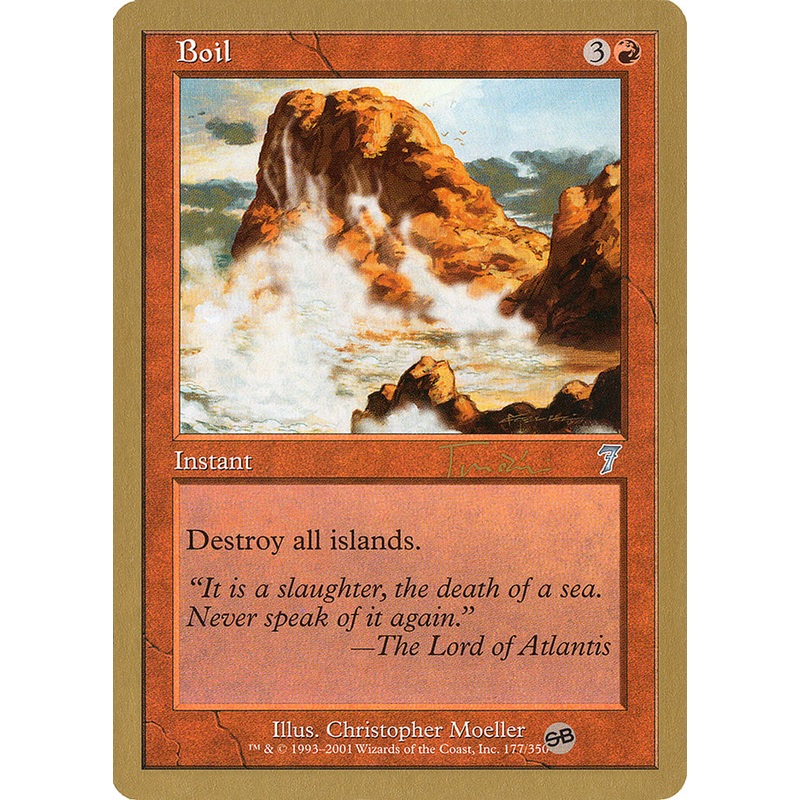 Boil (Jan Tomcani) (SB) [World Championship Decks 2001]