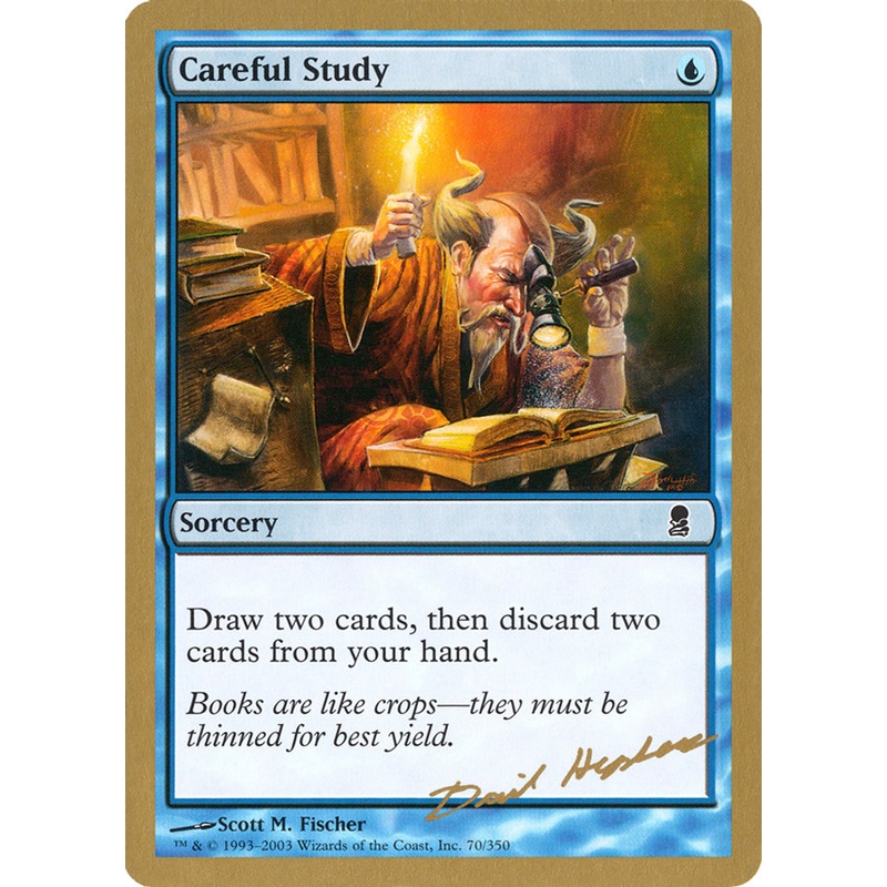 Careful Study (Dave Humpherys) [World Championship Decks 2003]