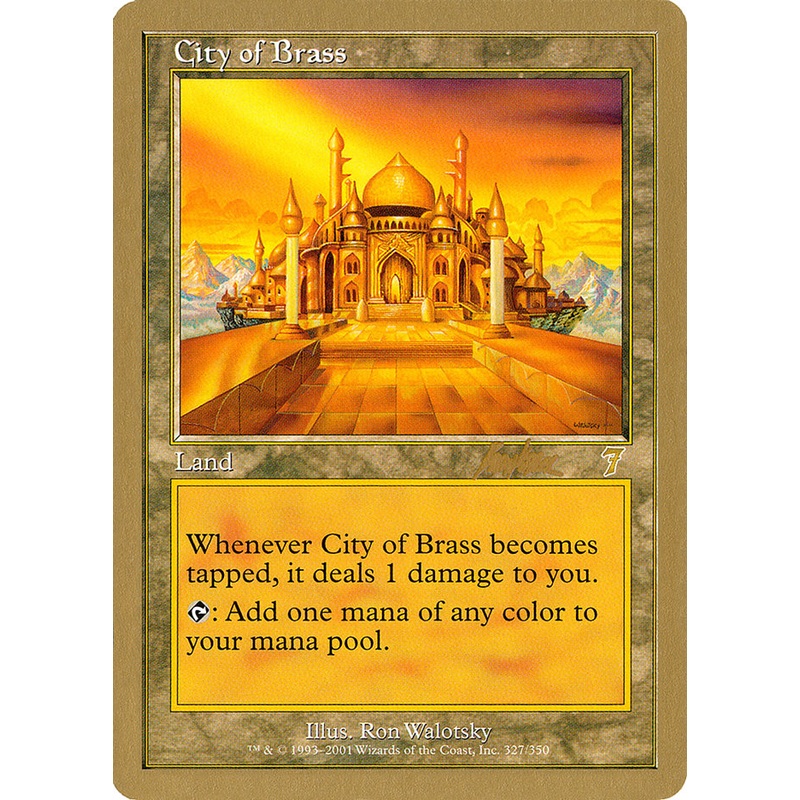 City of Brass (Brian Kibler) [World Championship Decks 2002]