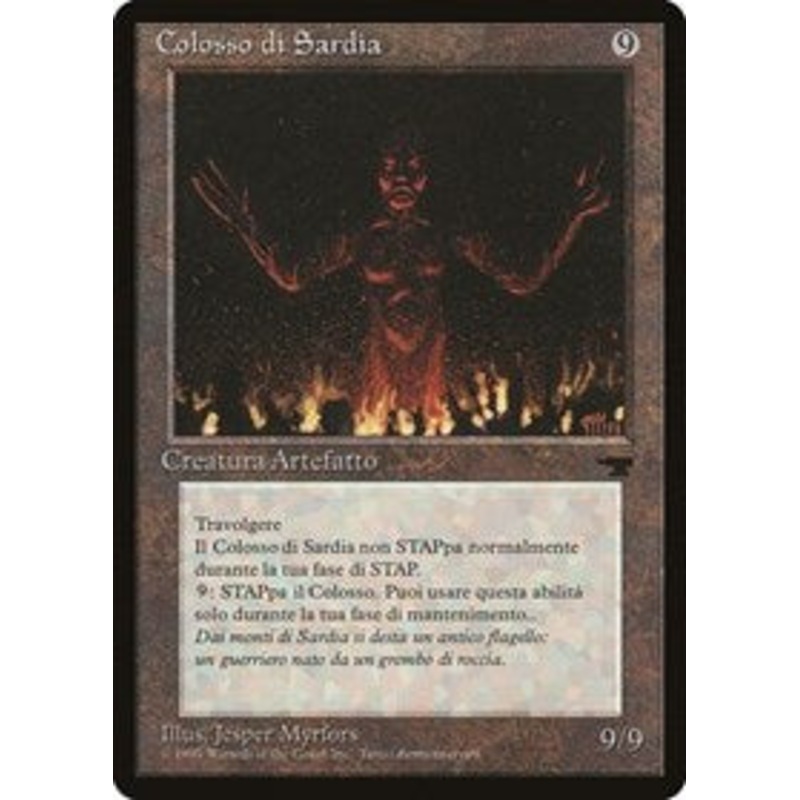 Colossus of Sardia (Italian) - "Colosso di Sardia" [Renaissance]