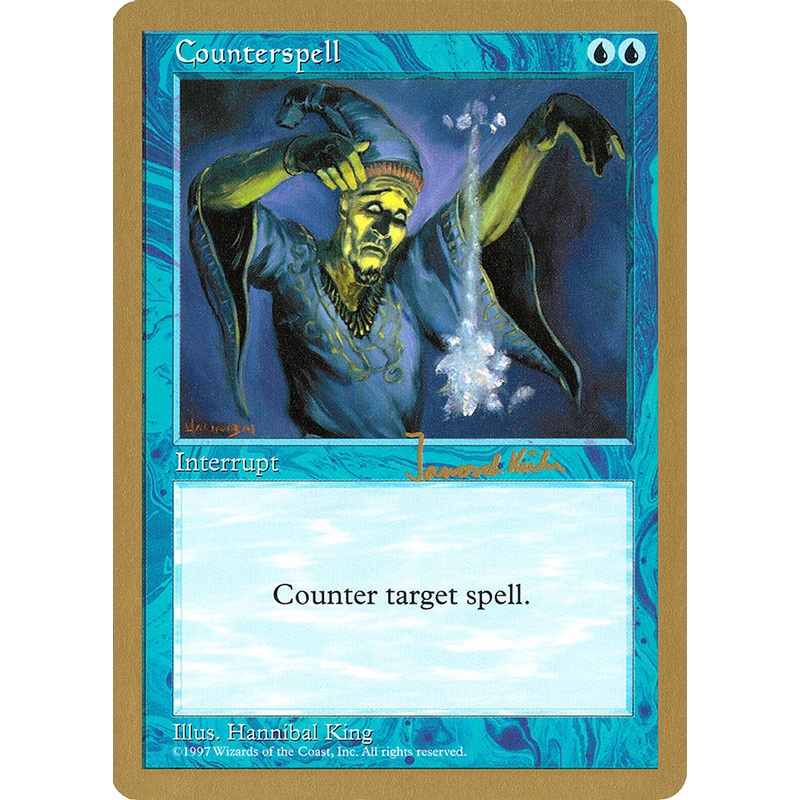Counterspell (Janosch Kuhn) [World Championship Decks 1997]