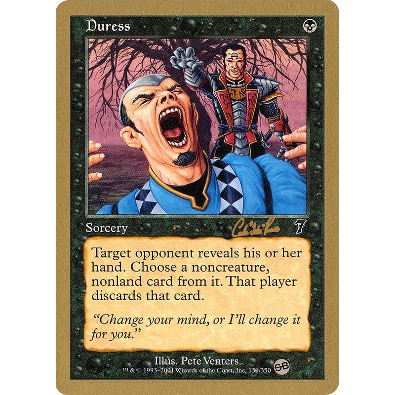 Duress (Carlos Romao) (SB) [World Championship Decks 2002]