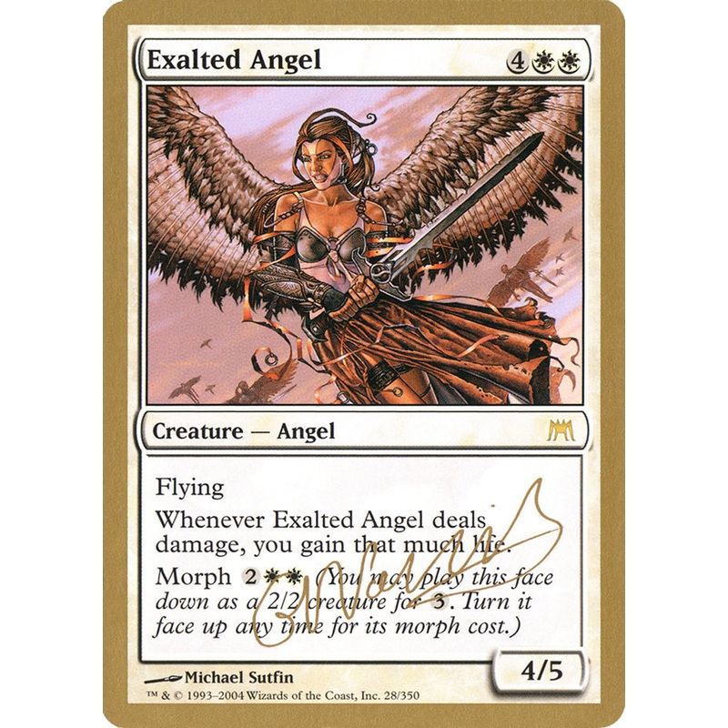 Exalted Angel (Gabriel Nassif) [World Championship Decks 2004]