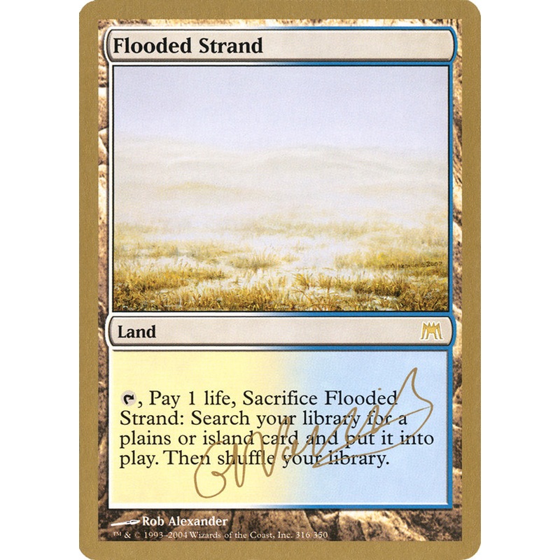 Flooded Strand (Gabriel Nassif) [World Championship Decks 2004]