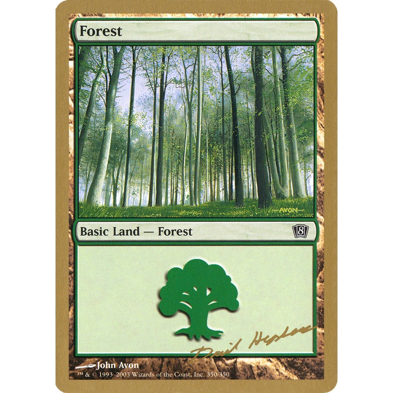 Forest (dh350) (Dave Humpherys) [World Championship Decks 2003]