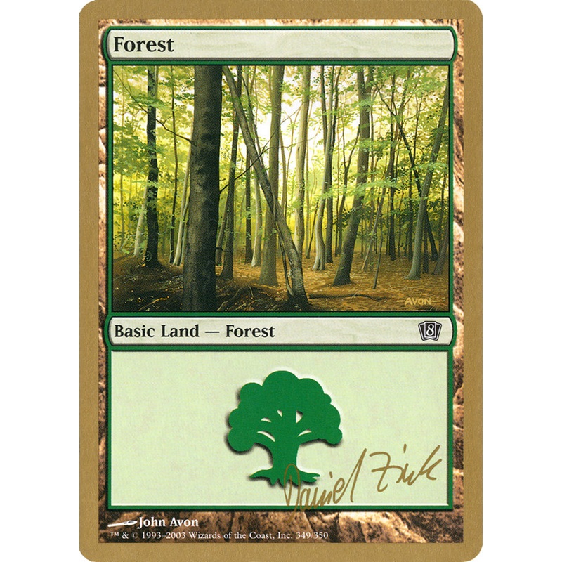 Forest (dz349) (Daniel Zink) [World Championship Decks 2003]