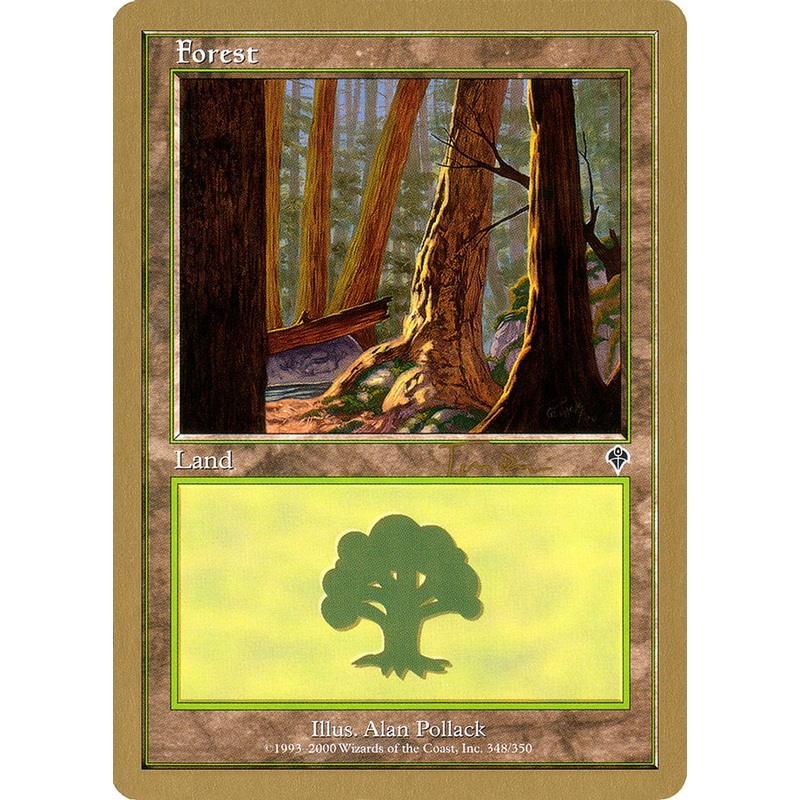 Forest (jt348a) (Jan Tomcani) [World Championship Decks 2001]