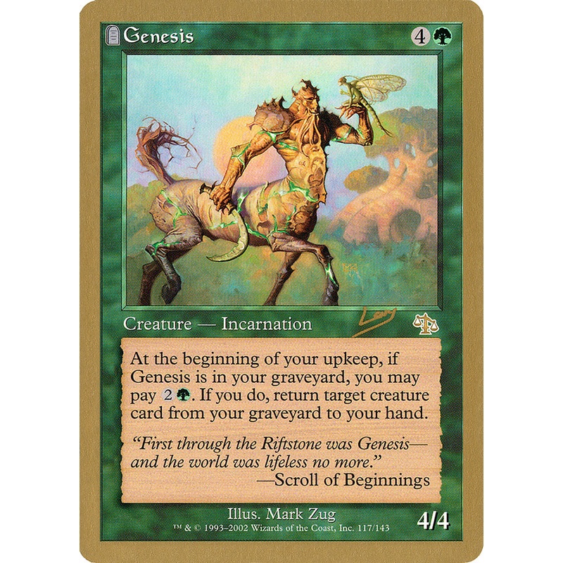 Genesis (Raphael Levy) [World Championship Decks 2002]