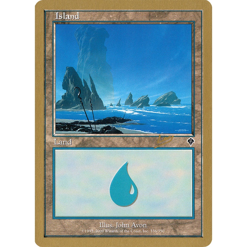 Island (rl336) (Raphael Levy) [World Championship Decks 2002]