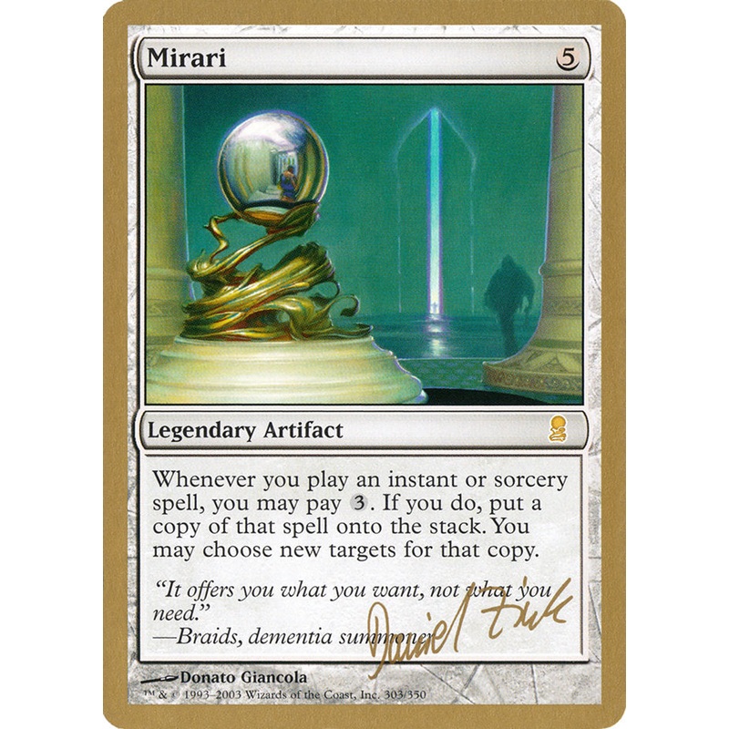 Mirari (Daniel Zink) [World Championship Decks 2003]