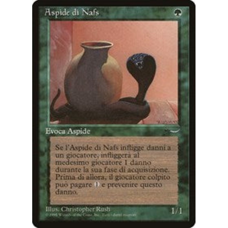 Nafs Asp (Italian) - "Aspide di Nafs" [Renaissance]