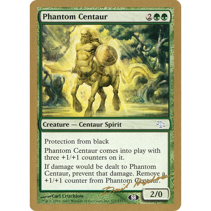 Phantom Centaur (Dave Humpherys) (SB) [World Championship Decks 2003]