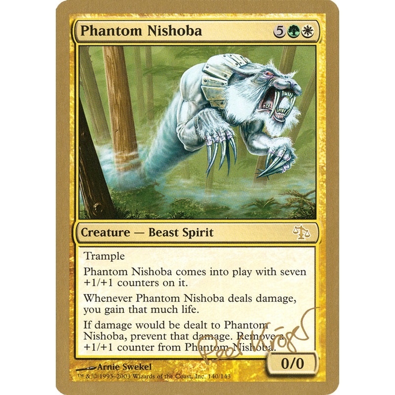 Phantom Nishoba (Peer Kroger) [World Championship Decks 2003]