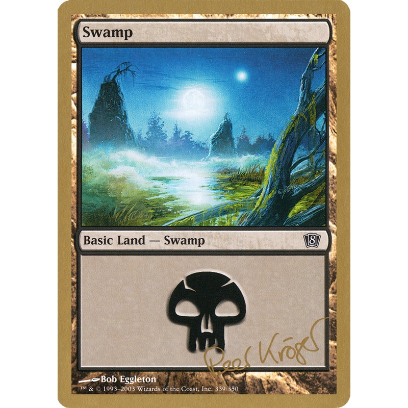 Swamp (pk339) (Peer Kroger) [World Championship Decks 2003]