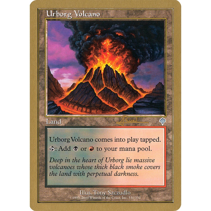 Urborg Volcano (Antoine Ruel) [World Championship Decks 2001]