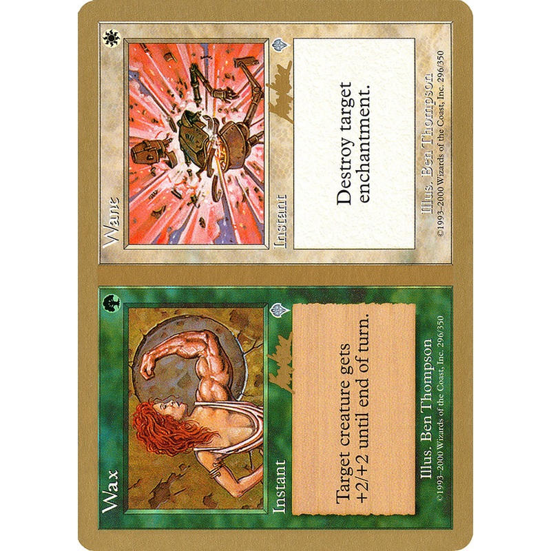 Wax // Wane (Brian Kibler) [World Championship Decks 2002]