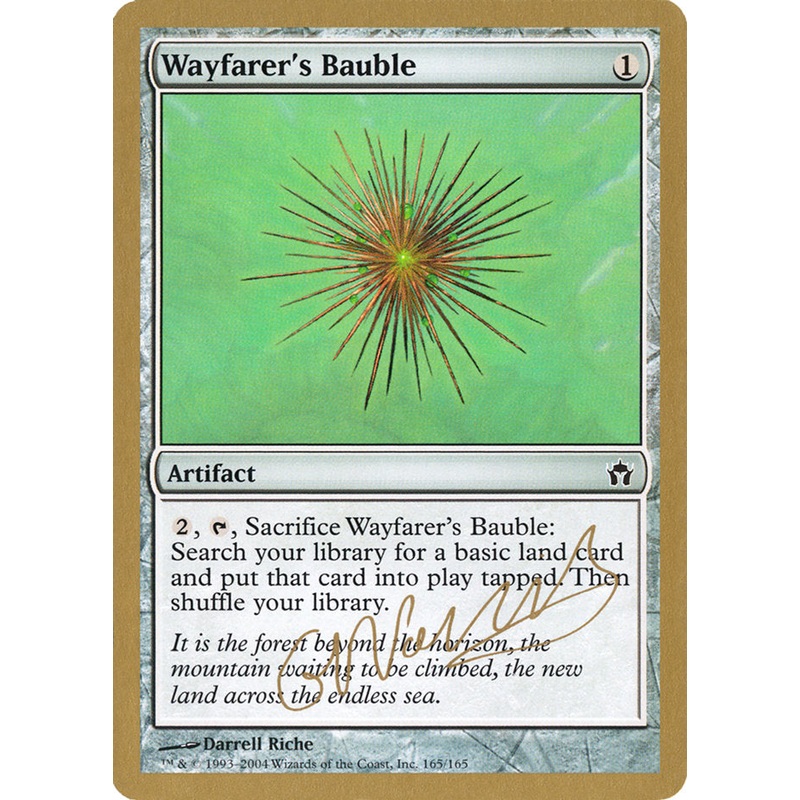 Wayfarer's Bauble (Gabriel Nassif) [World Championship Decks 2004]