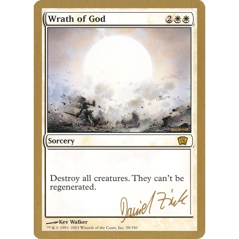 Wrath of God (Daniel Zink) [World Championship Decks 2003]