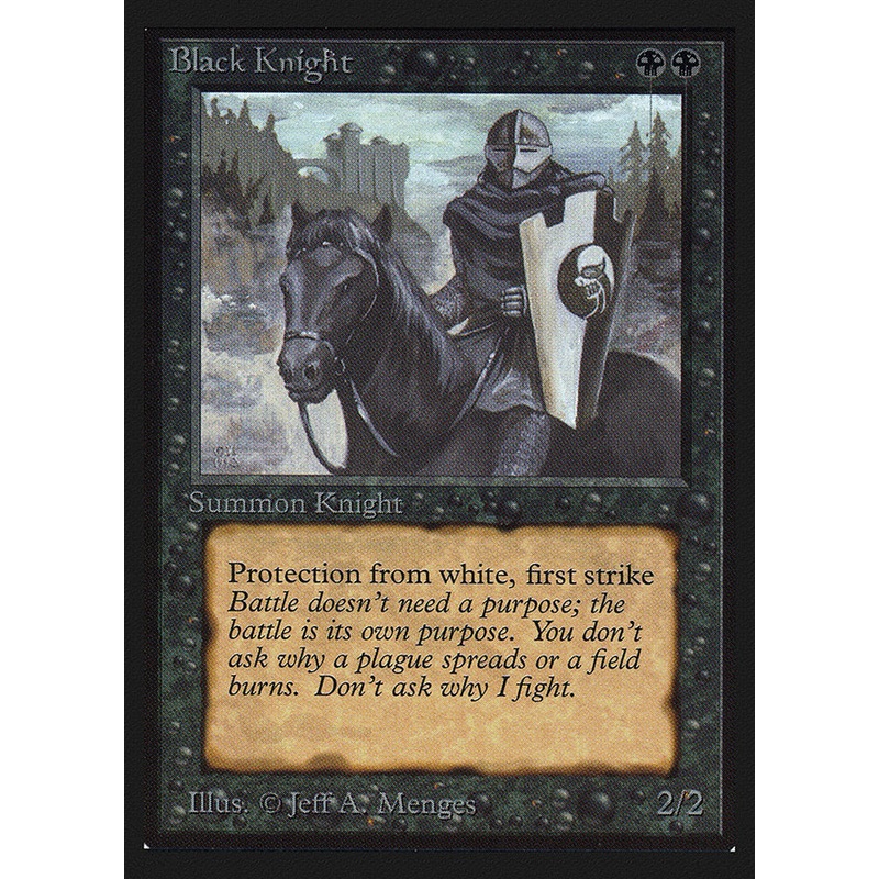 Black Knight [International Collectors' Edition]