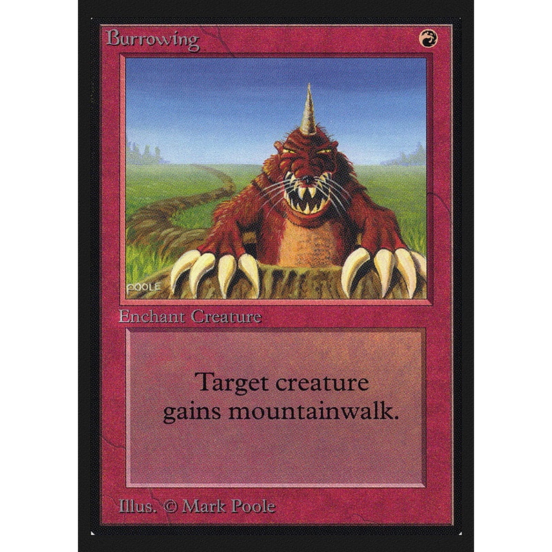 Burrowing [Collectors' Edition]