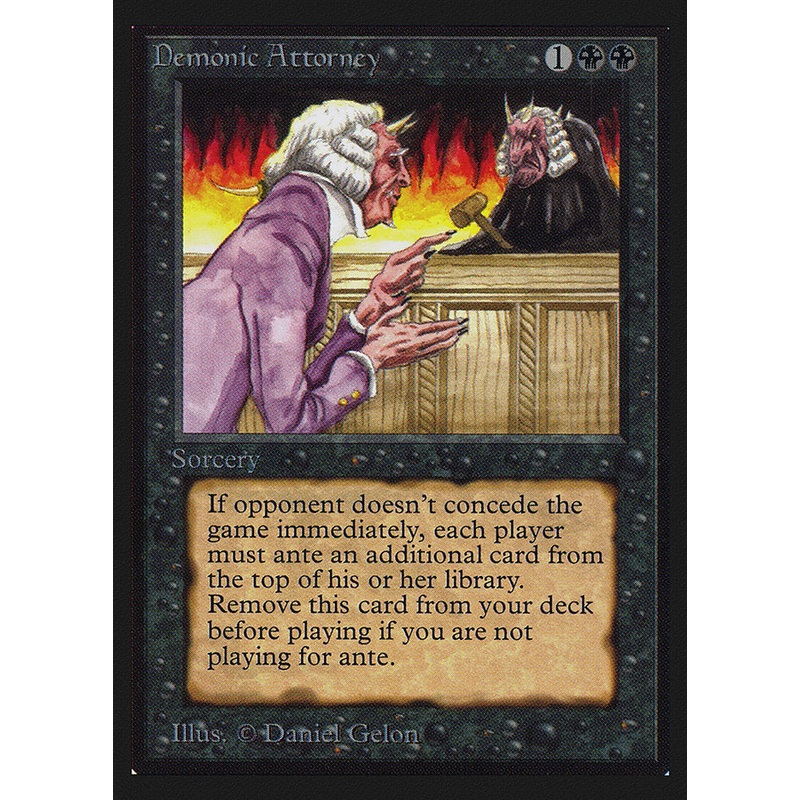 Demonic Attorney [International Collectors' Edition]
