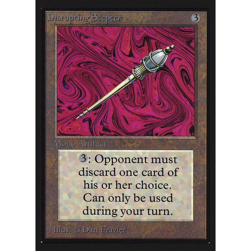 Disrupting Scepter [International Collectors' Edition]