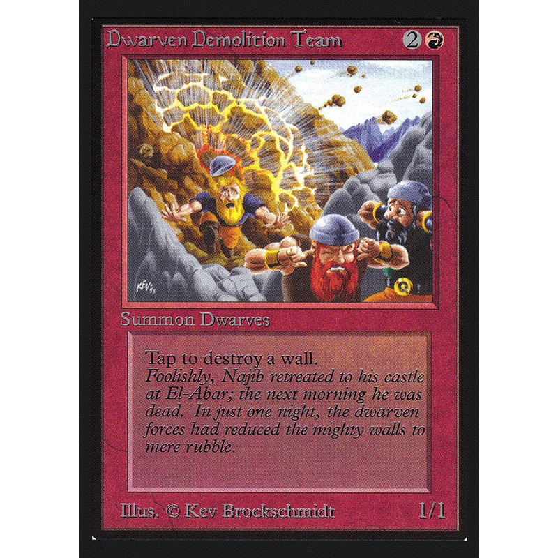 Dwarven Demolition Team [Collectors' Edition]