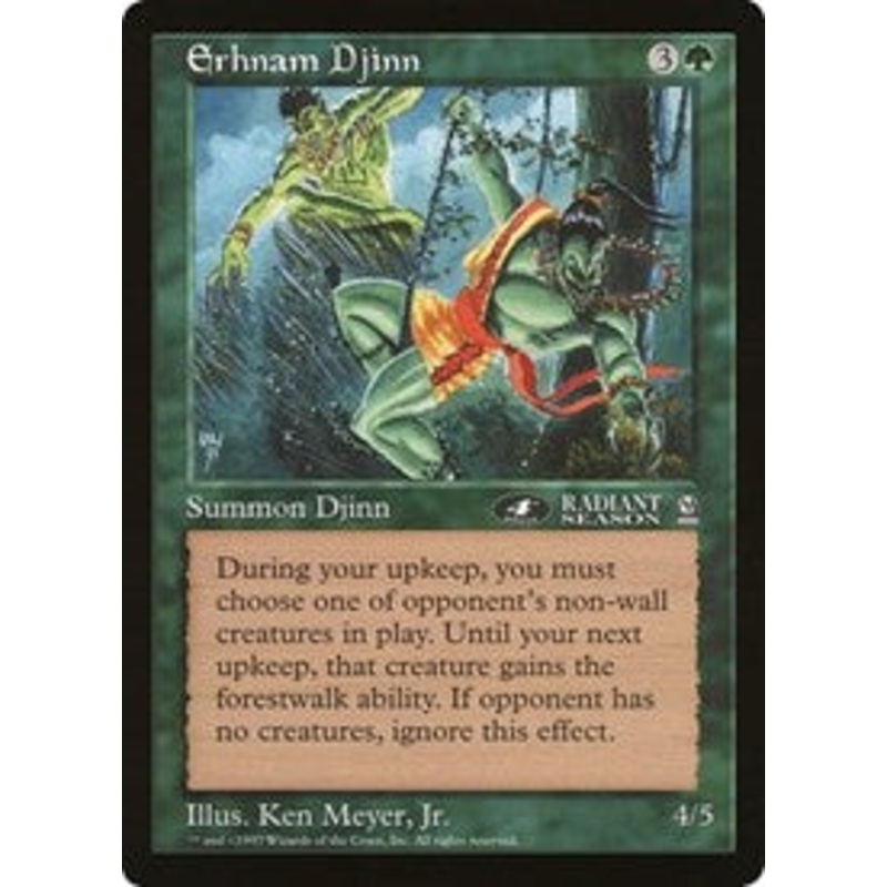 Erhnam Djinn (4th Place) (Oversized) [Oversize Cards]