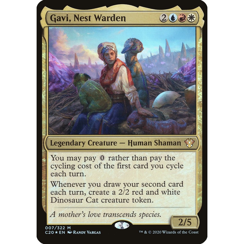 Gavi, Nest Warden (Oversized) [Commander 2020 Oversized]