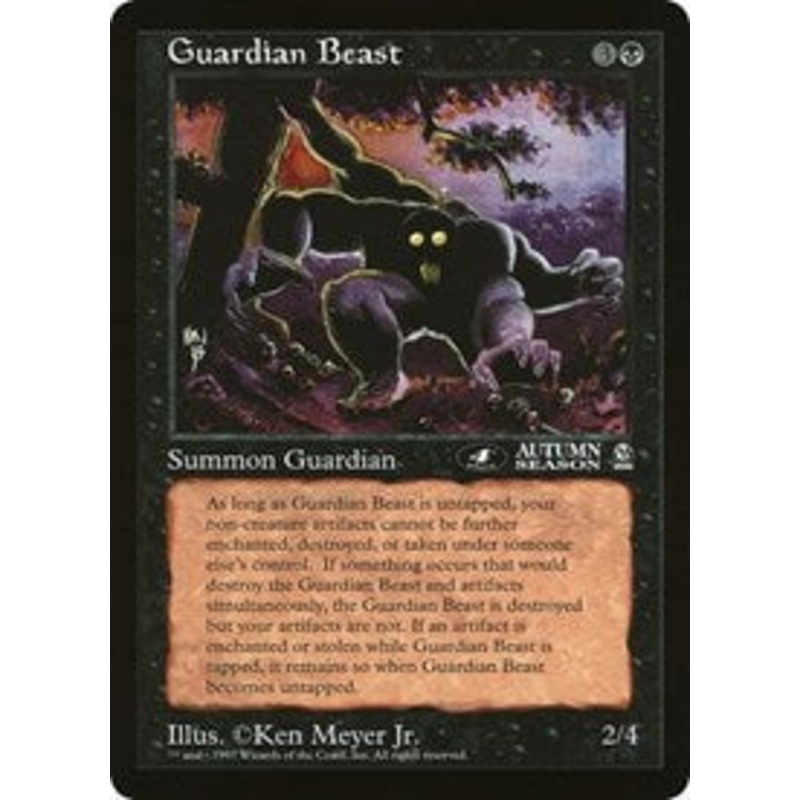 Guardian Beast (4th Place) (Oversized) [Oversize Cards]