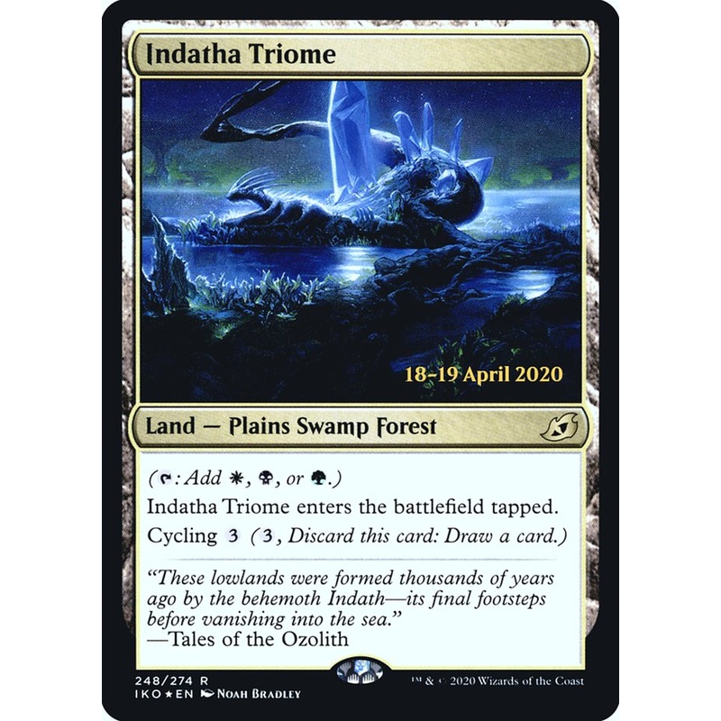 Indatha Triome [Ikoria: Lair of Behemoths Prerelease Promos]